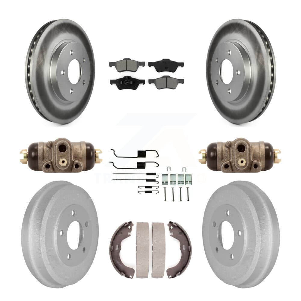 Transit Auto - KGS-101664 - Front and Rear Disc Brake Kits image 1