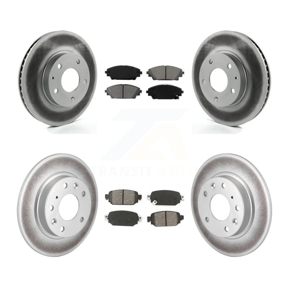 Transit Auto - KGS-102107 - Front and Rear Disc Brake Kits image 1
