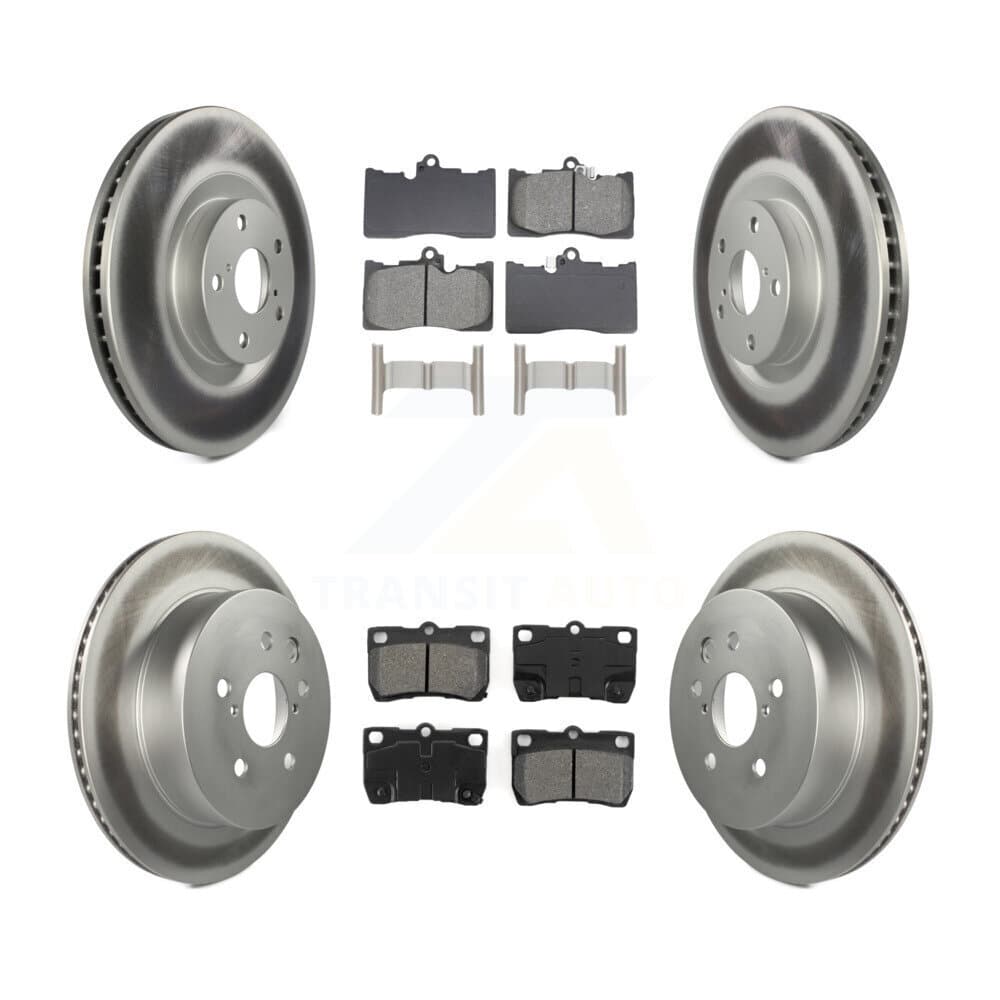 Transit Auto - KGS-102757 - Front and Rear Disc Brake Kits image 1