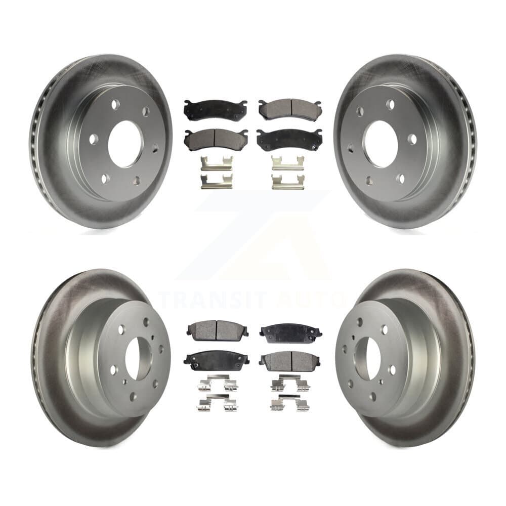 Transit Auto - KGT-100595 - Front and Rear Disc Brake Kits image 1