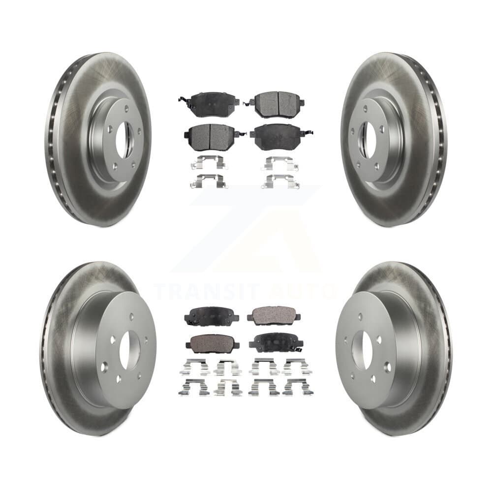 Transit Auto - KGT-100936 - Front and Rear Disc Brake Kits image 1