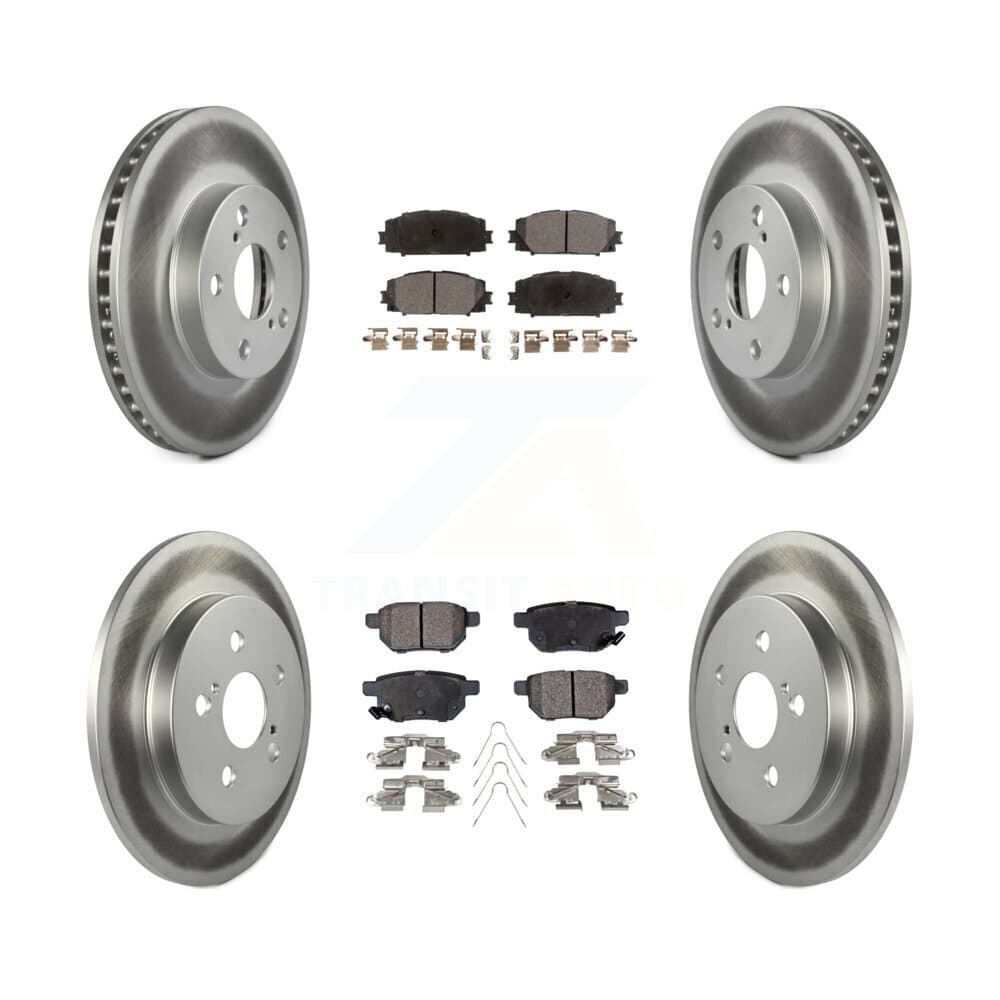Transit Auto - KGT-101147 - Front and Rear Disc Brake Kits image 1