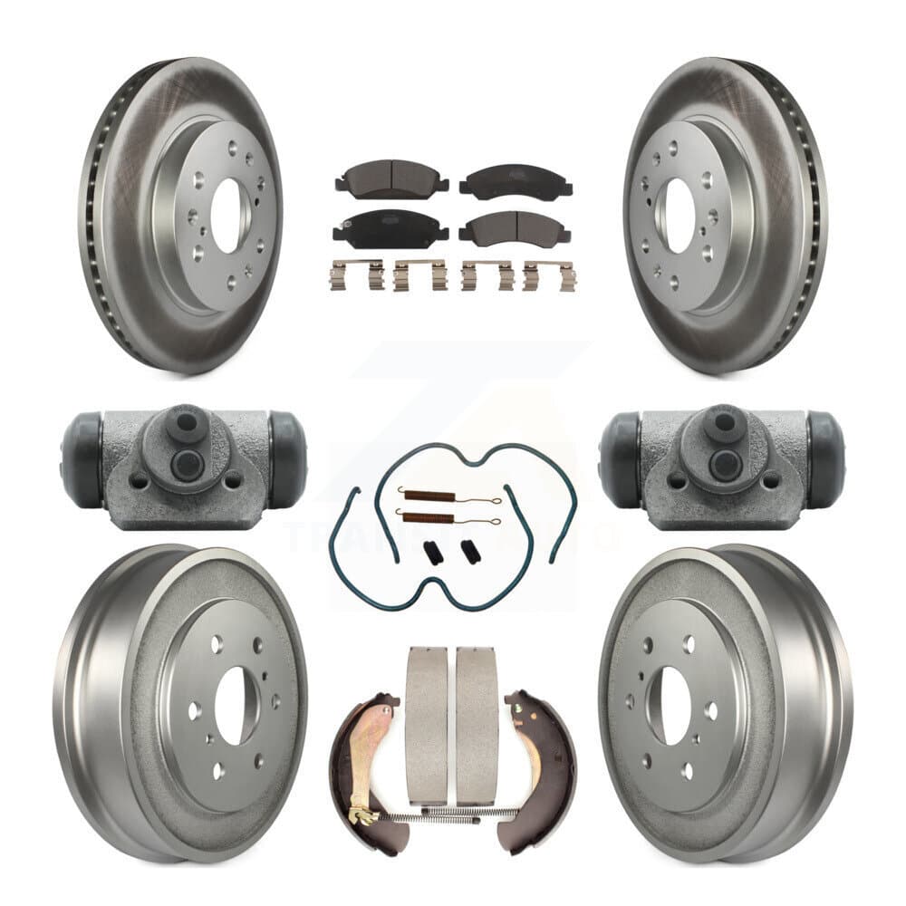 Transit Auto - KGT-101877 - Front and Rear Disc Brake Kits image 1