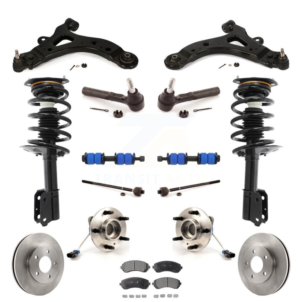 Transit Auto - KM-100003 - Front Suspension Strut and Coil Spring Assembly Kits image 1