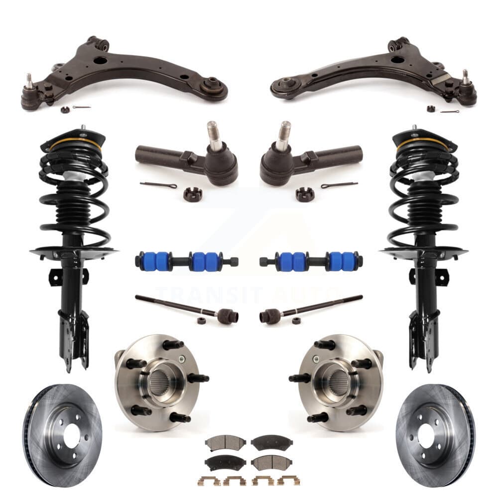 Transit Auto - KM-100021 - Front Suspension Strut and Coil Spring Assembly Kits image 1