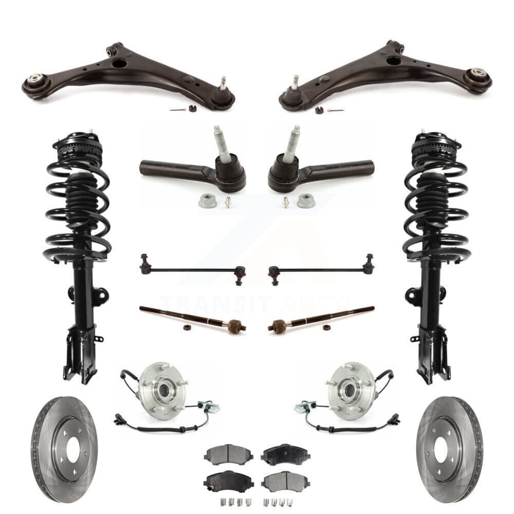 Transit Auto - KM-100073 - Front Suspension Strut and Coil Spring Assembly Kits image 1