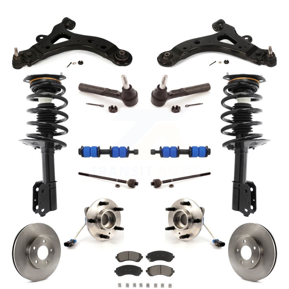 Transit Auto - KM-100186 - Front Suspension Strut and Coil Spring Assembly Kits image 1