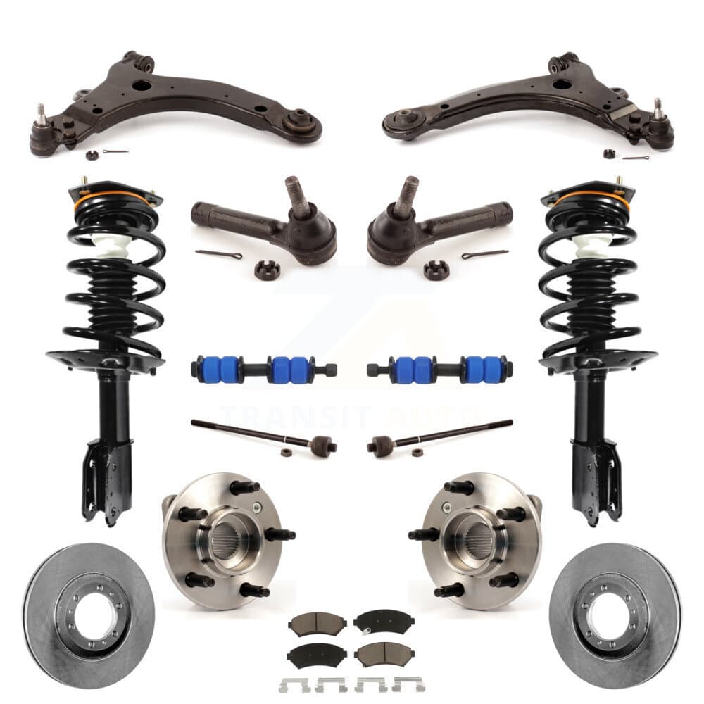 Transit Auto - KM-100196 - Front Suspension Strut and Coil Spring Assembly Kits image 1