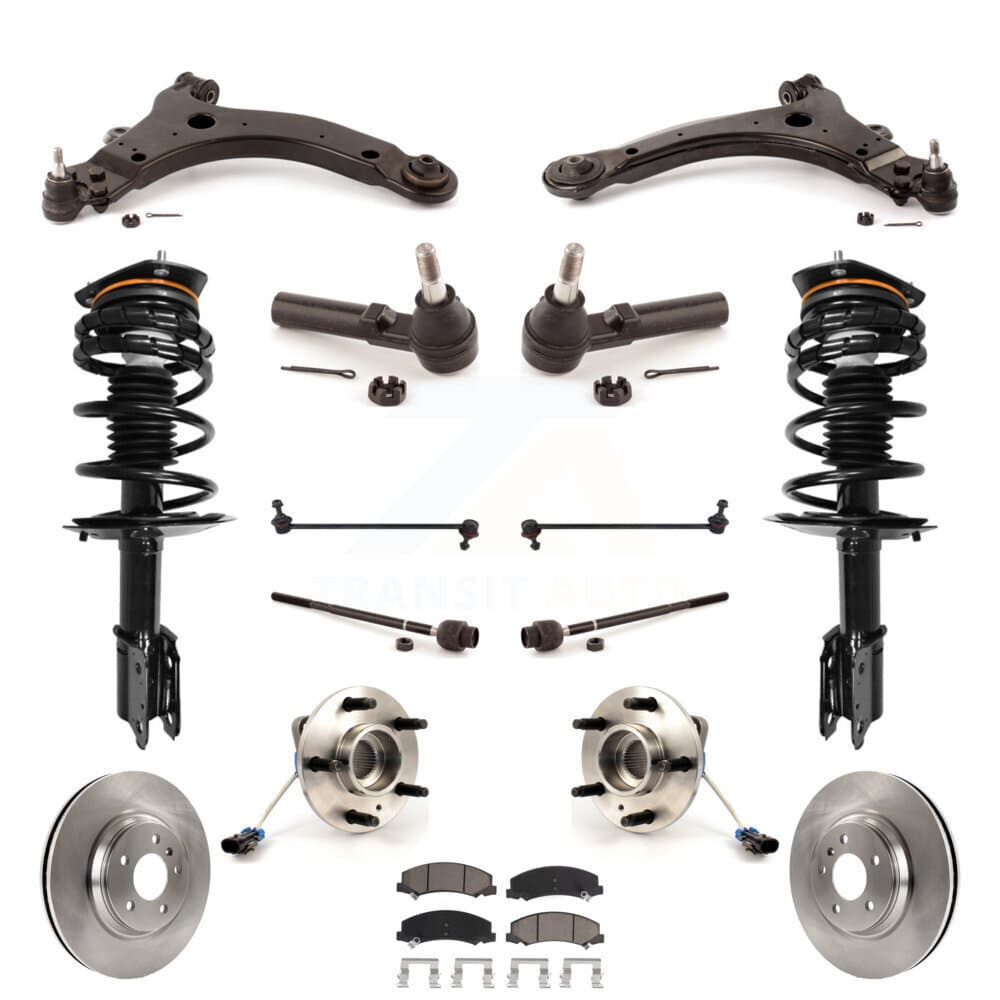 Transit Auto - KM-100204 - Front Suspension Strut and Coil Spring Assembly Kits image 1