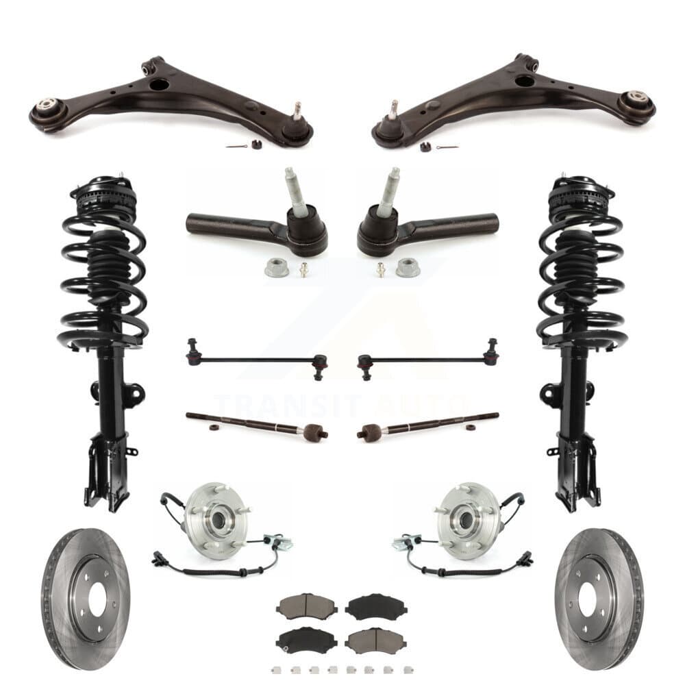 Transit Auto - KM-100210 - Front Suspension Strut and Coil Spring Assembly Kits image 1