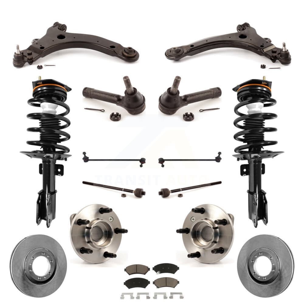 Transit Auto - KM-100229 - Front Suspension Strut and Coil Spring Assembly Kits image 1
