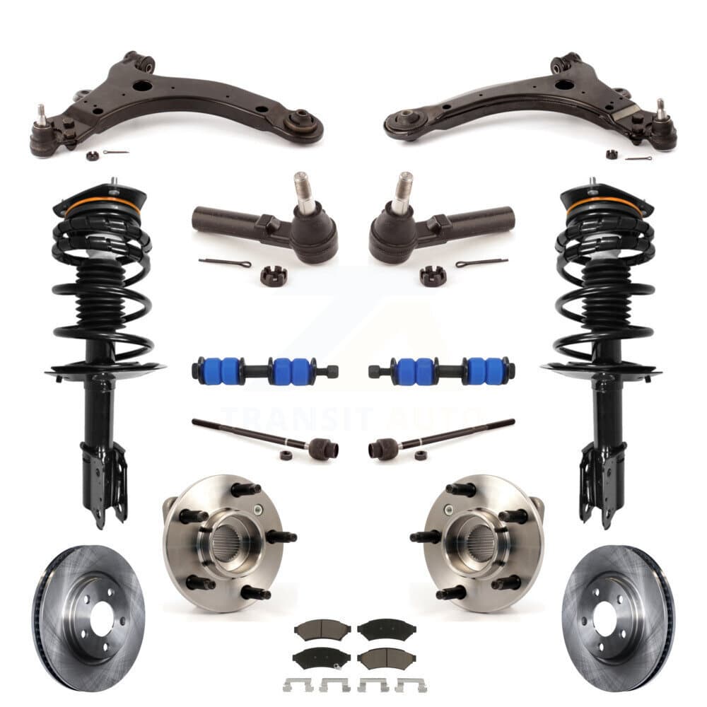 Transit Auto - KM-100231 - Front Suspension Strut and Coil Spring Assembly Kits image 1