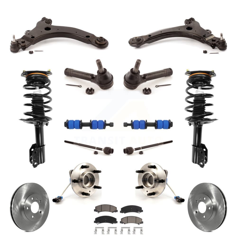 Transit Auto - KM-100288 - Front Suspension Strut and Coil Spring Assembly Kits image 1