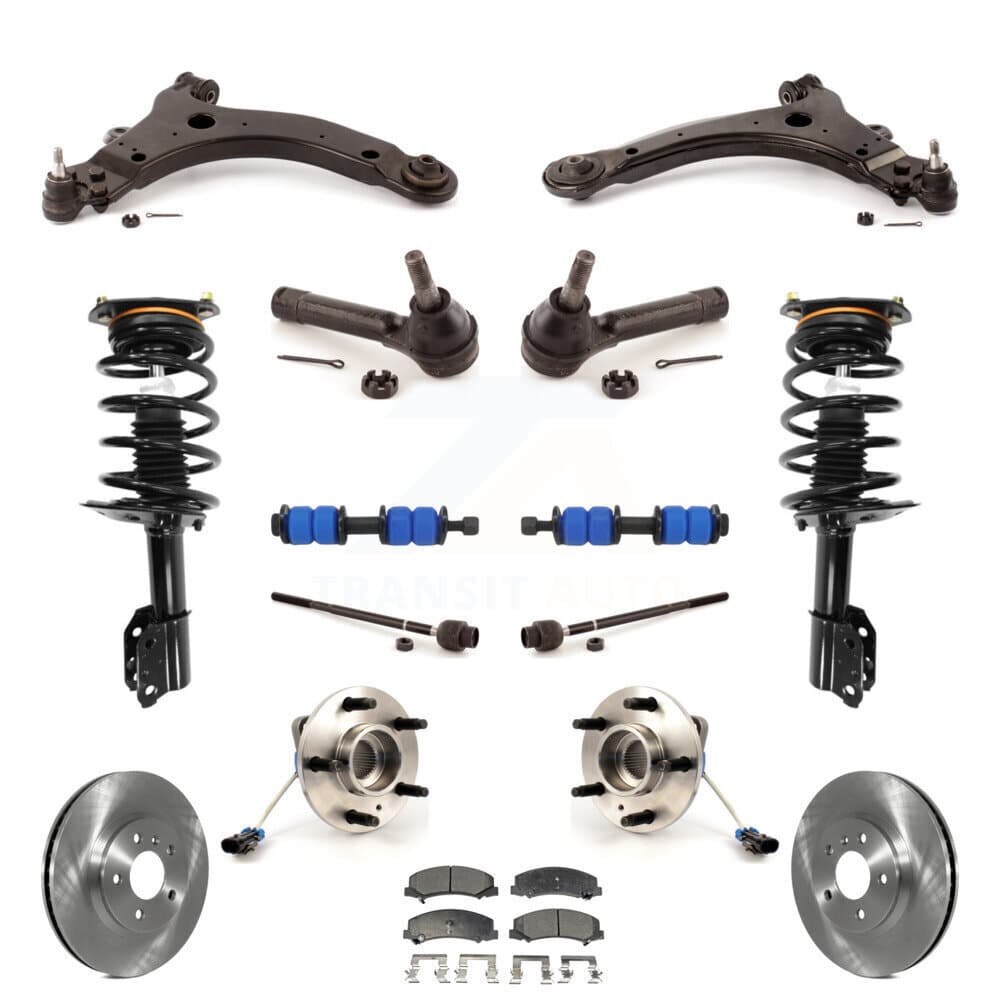 Transit Auto - KM-100294 - Front Suspension Strut and Coil Spring Assembly Kits image 1
