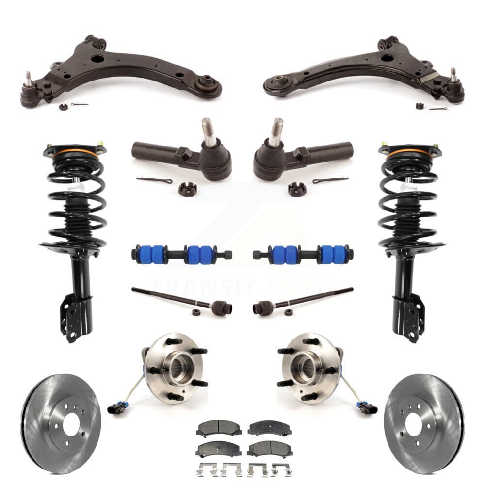 Transit Auto - KM-100296 - Front Suspension Strut and Coil Spring Assembly Kits image 1