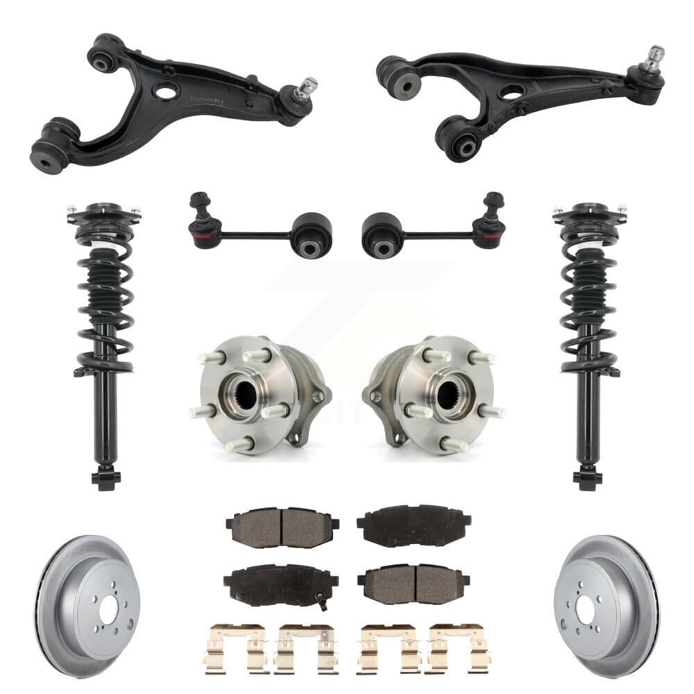 Transit Auto - KM-100348 - Rear Suspension Control Arm and Ball Joint Assembly Kits image 1
