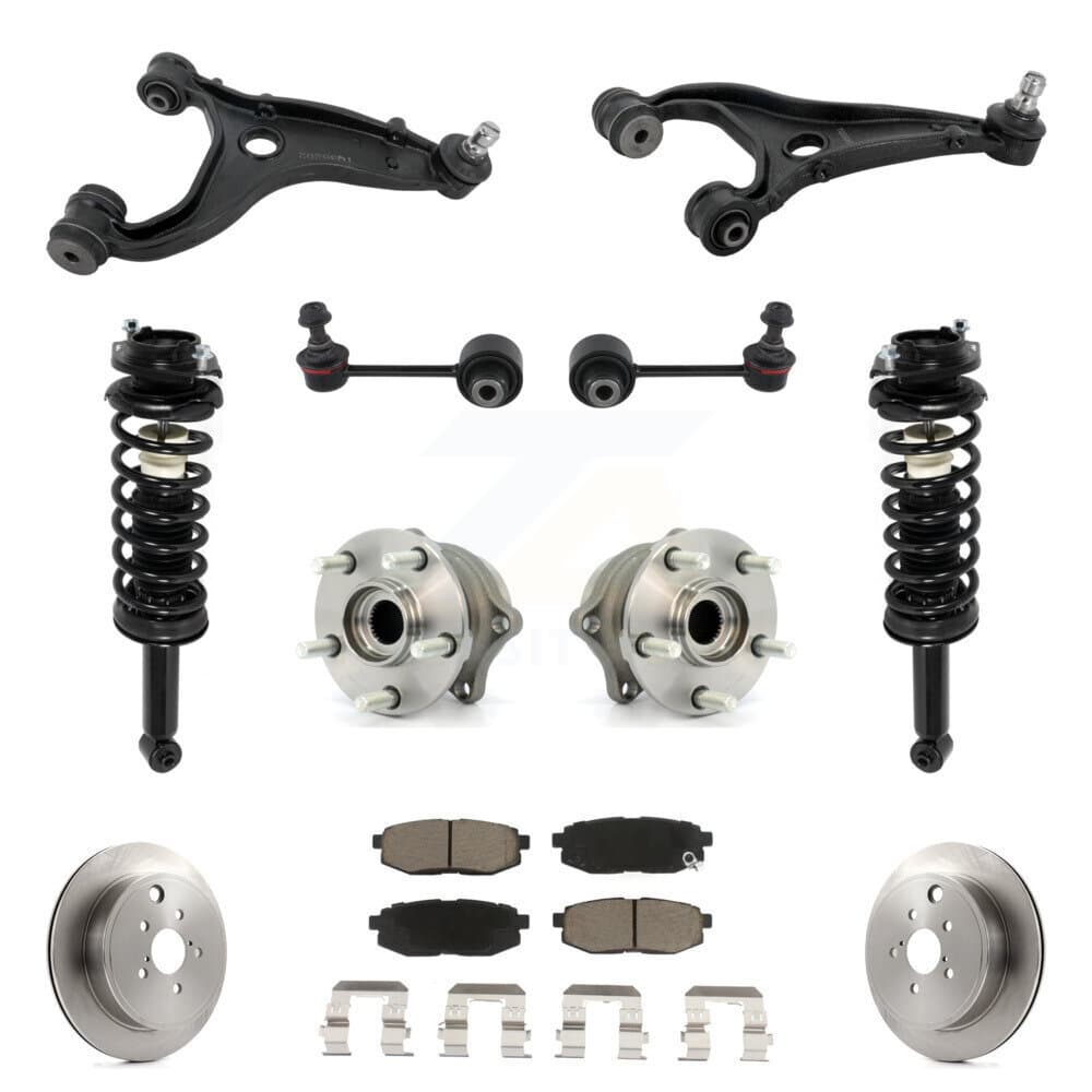 Transit Auto - KM-100358 - Rear Suspension Control Arm and Ball Joint Assembly Kits image 1