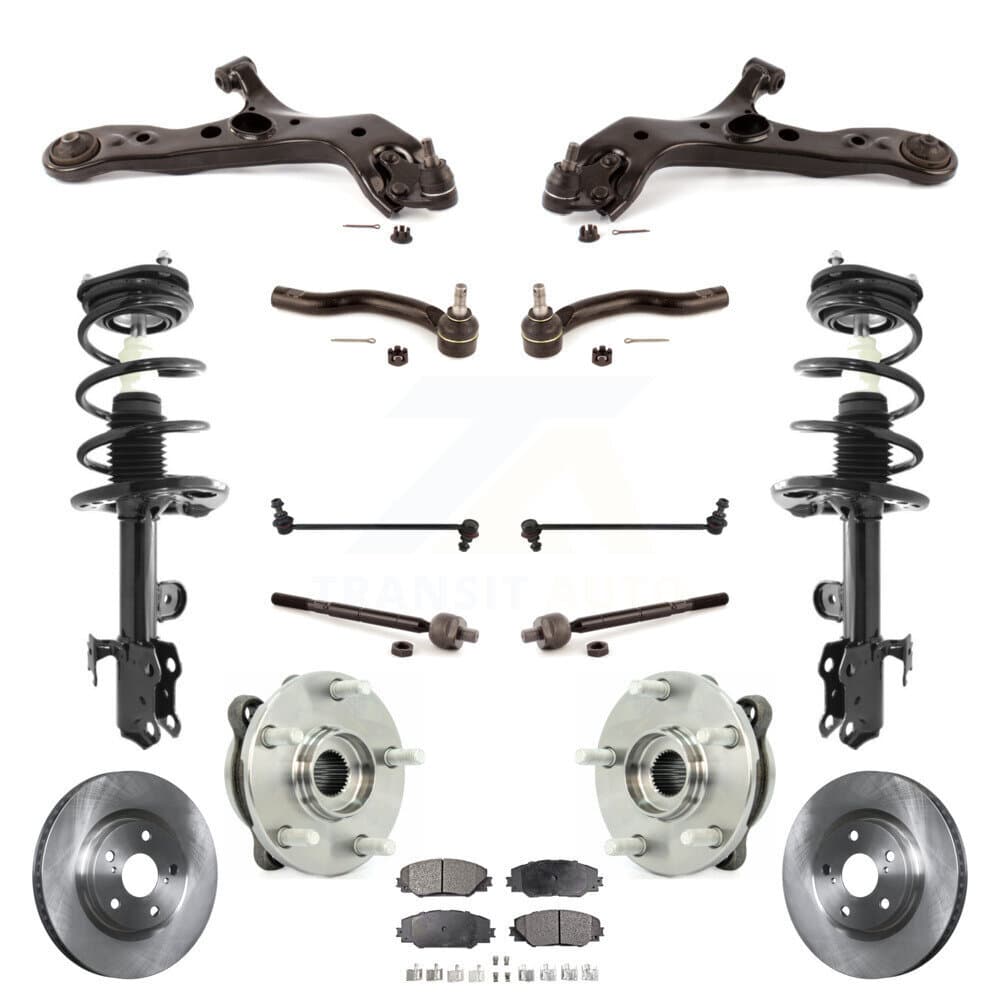 Transit Auto - KM-100376 - Front Suspension Strut and Coil Spring Assembly Kits image 1