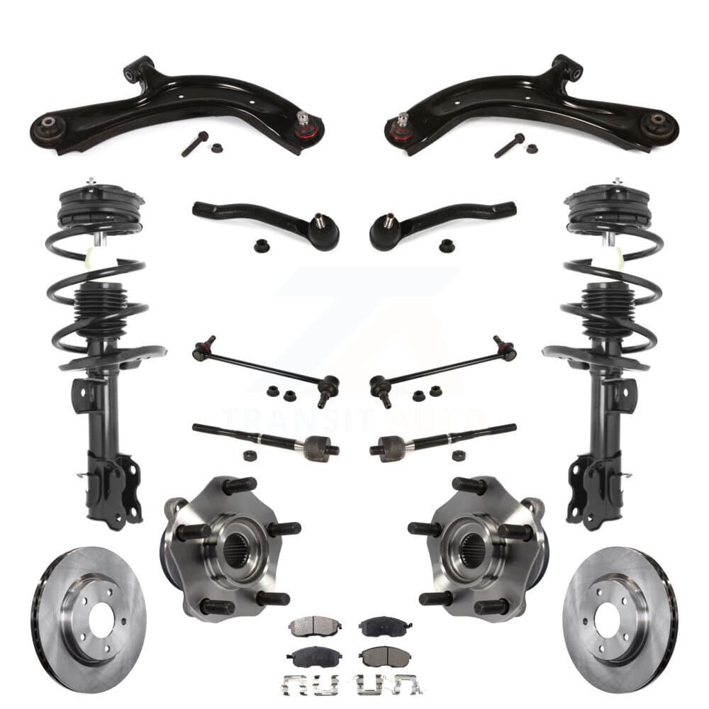 Transit Auto - KM-100381 - Front Suspension Strut and Coil Spring Assembly Kits image 1
