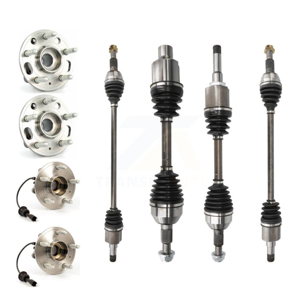 Kugel - KN7-100494 - Front and Rear CV Axle Shaft Kits image 1