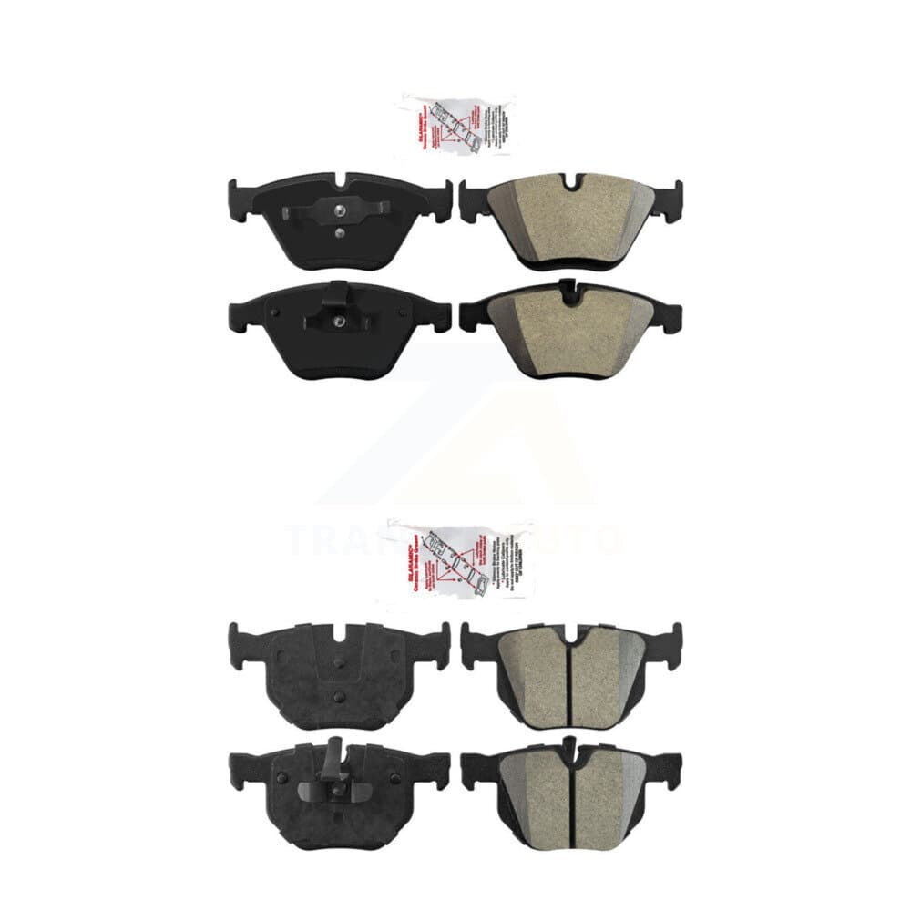 AmeriBRAKES - KNF-101108 - Front and Rear Disc Brake Pad Kits image 1