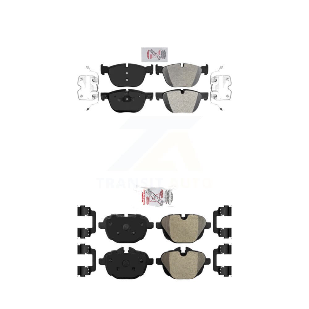 AmeriBRAKES - KNF-101199 - Front and Rear Disc Brake Pad Kits image 1