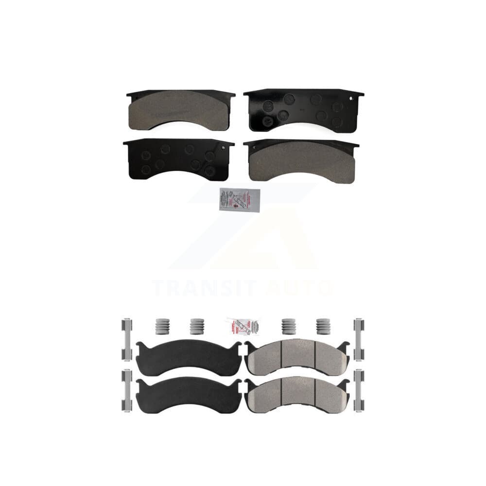 AmeriBRAKES - KNF-101579 - Front and Rear Disc Brake Pad Kits image 1