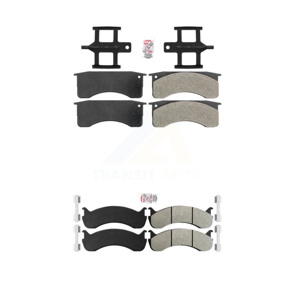 AmeriBRAKES - KNF-101585 - Front and Rear Disc Brake Pad Kits image 1