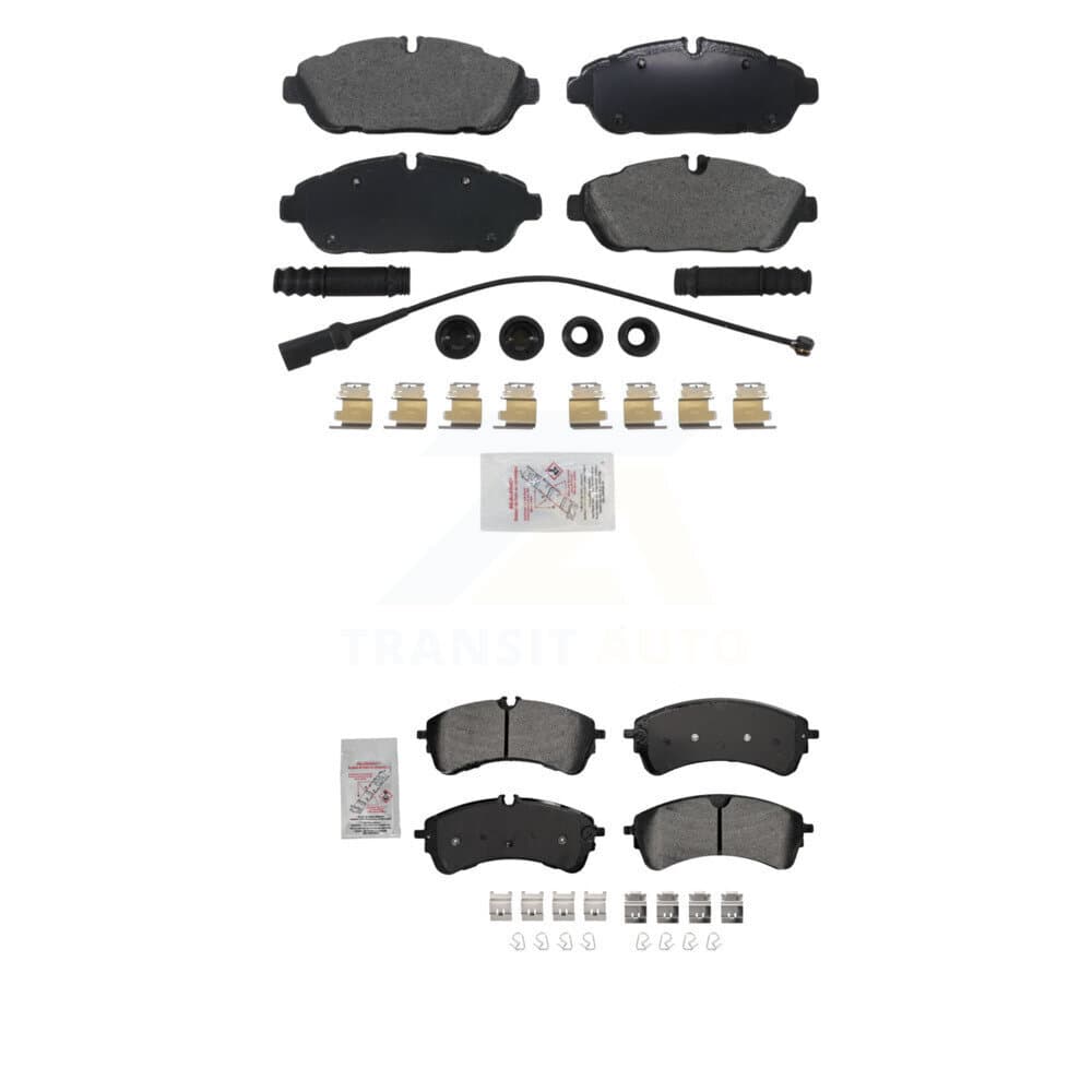 AmeriBRAKES - KNF-101754 - Front and Rear Disc Brake Pad Kits image 1