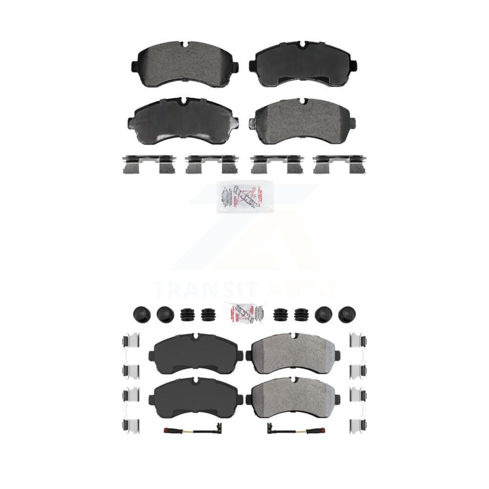 AmeriBRAKES - KNF-101951 - Front and Rear Disc Brake Pad Kits image 1