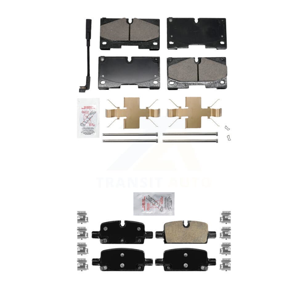 AmeriBRAKES - KNF-101953 - Front and Rear Disc Brake Pad Kits image 1