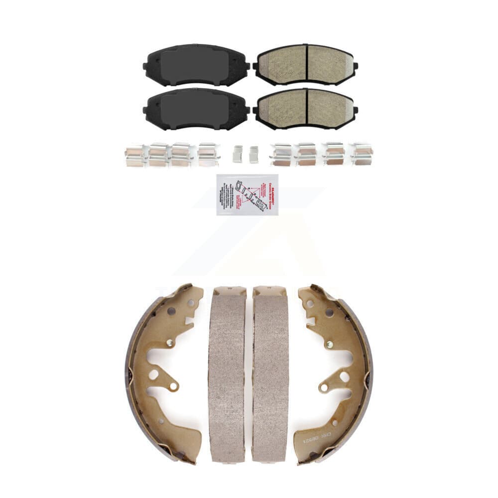 Transit Auto - KNN-100004 - Front and Rear Disc Brake Pad Kits image 1