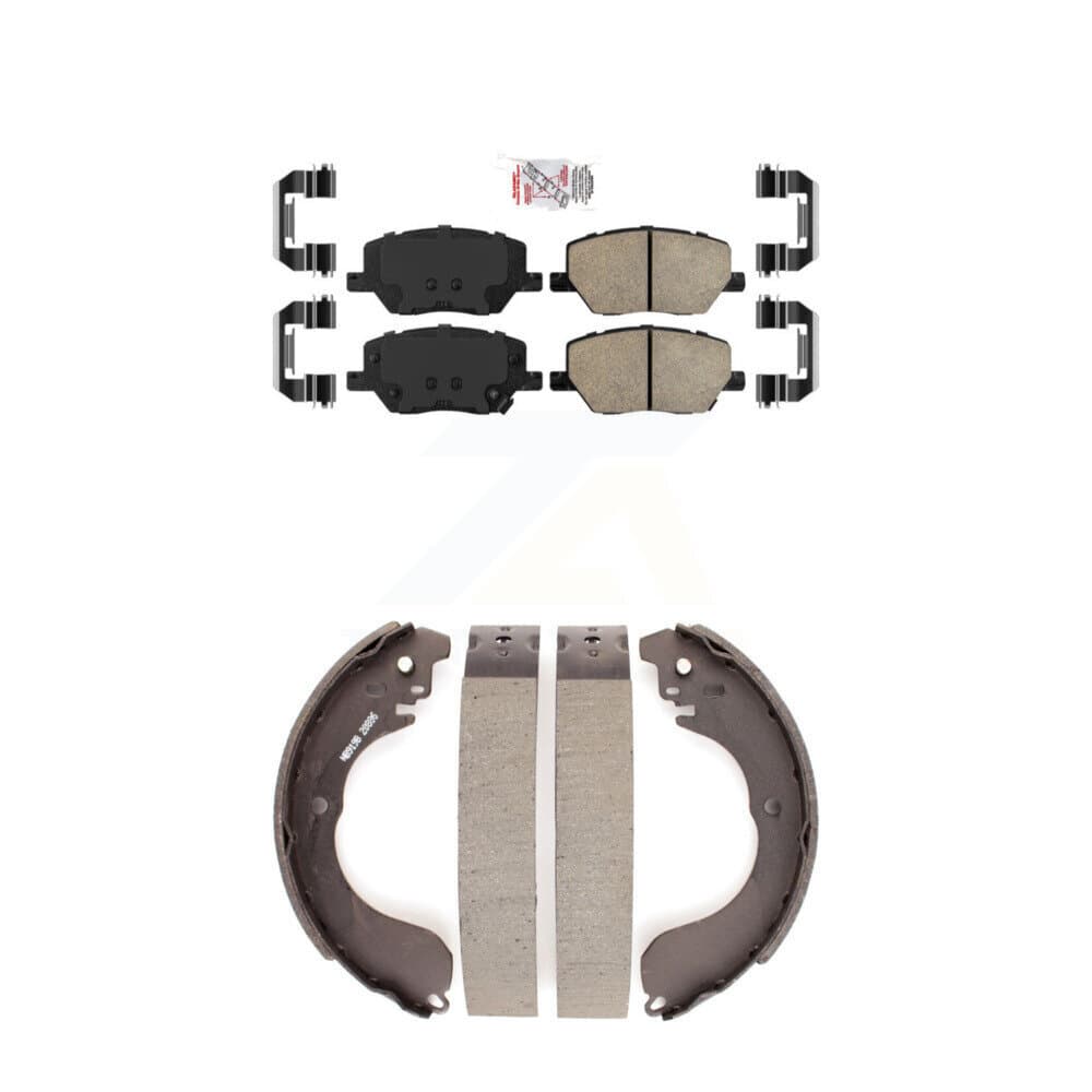 Transit Auto - KNN-100012 - Front and Rear Disc Brake Pad Kits image 1