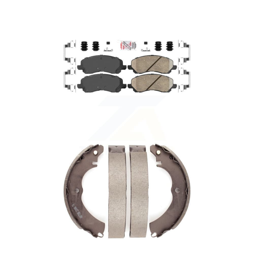 Transit Auto - KNN-100016 - Front and Rear Disc Brake Pad Kits image 1