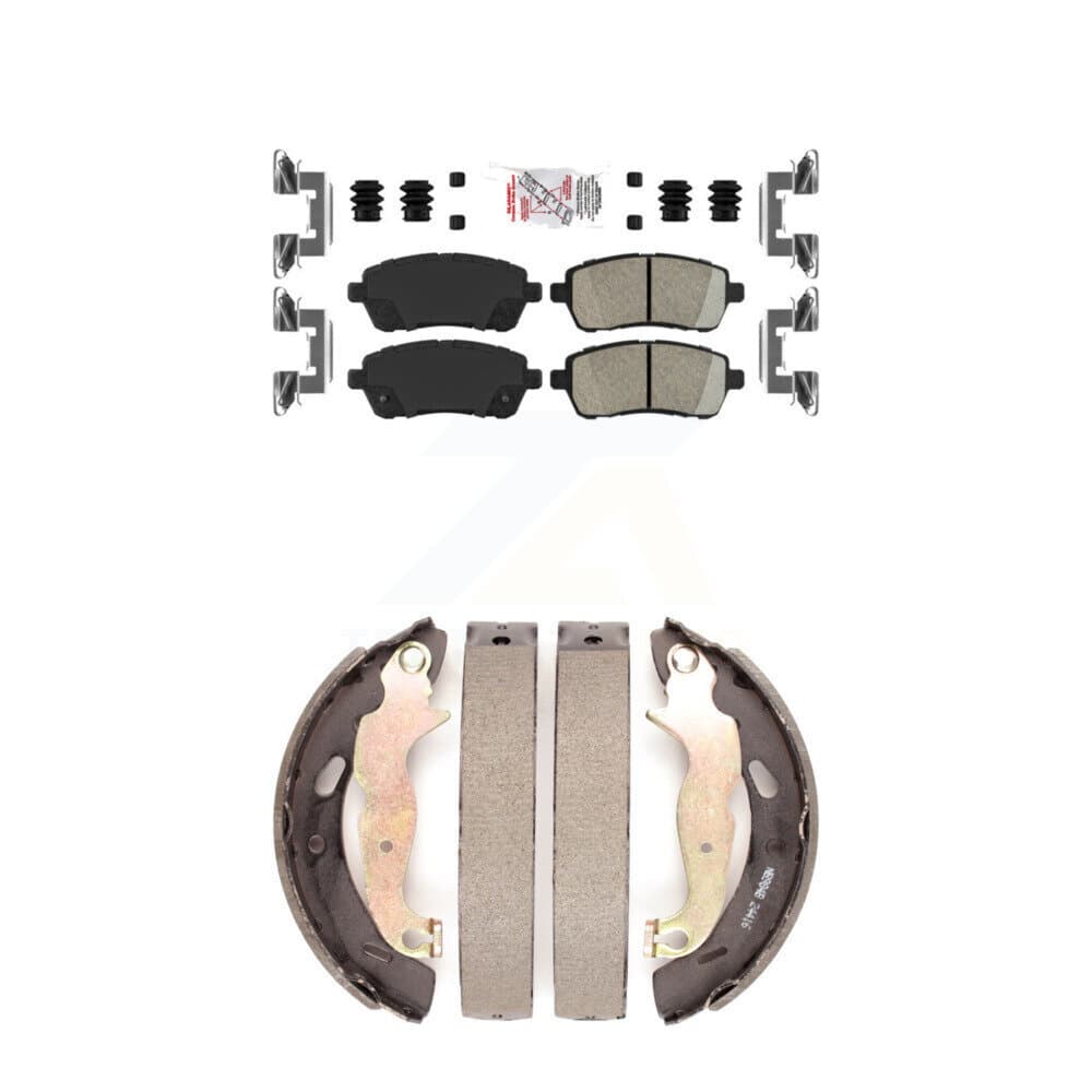 Transit Auto - KNN-100025 - Front and Rear Disc Brake Pad Kits image 1