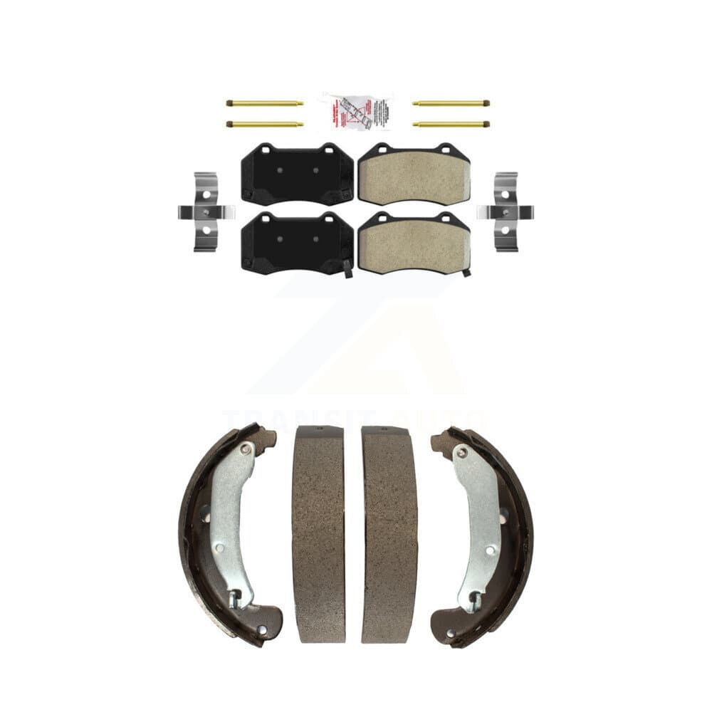 Transit Auto - KNN-100027 - Front and Rear Disc Brake Pad Kits image 1