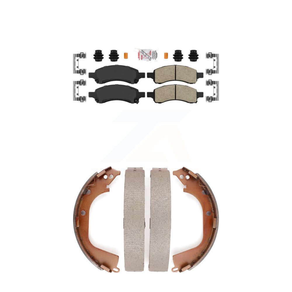 Transit Auto - KNN-100056 - Front and Rear Disc Brake Pad Kits image 1