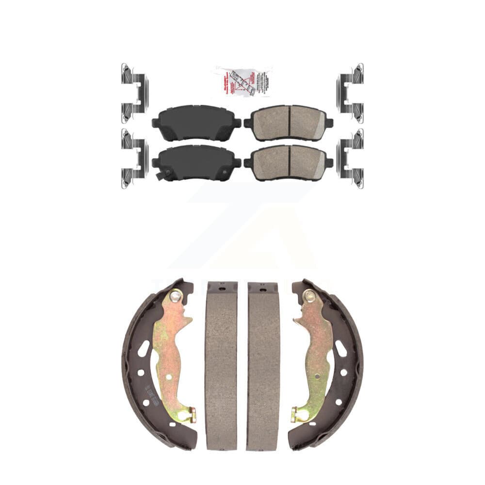 Transit Auto - KNN-100057 - Front and Rear Disc Brake Pad Kits image 1