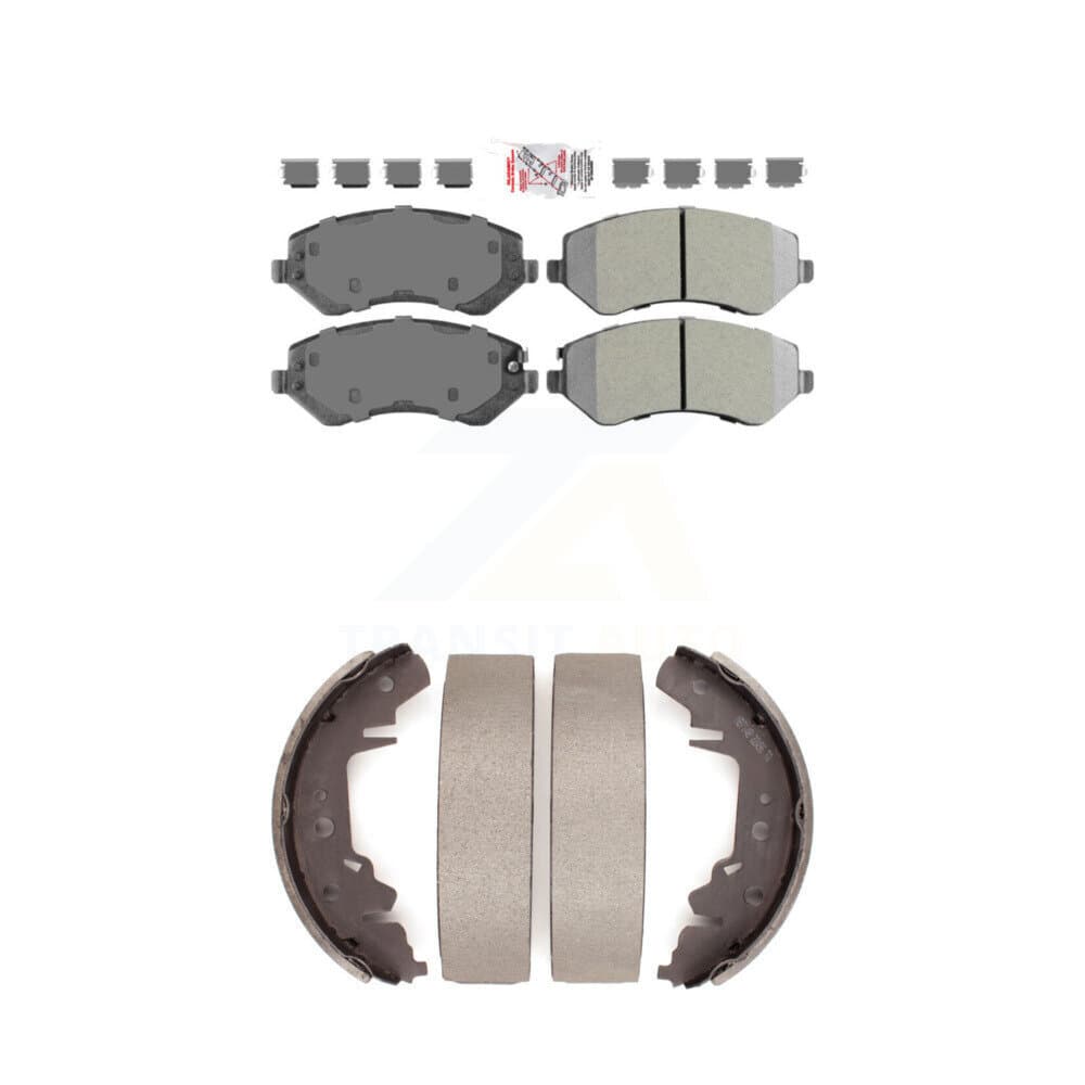Transit Auto - KNN-100059 - Front and Rear Disc Brake Pad Kits image 1