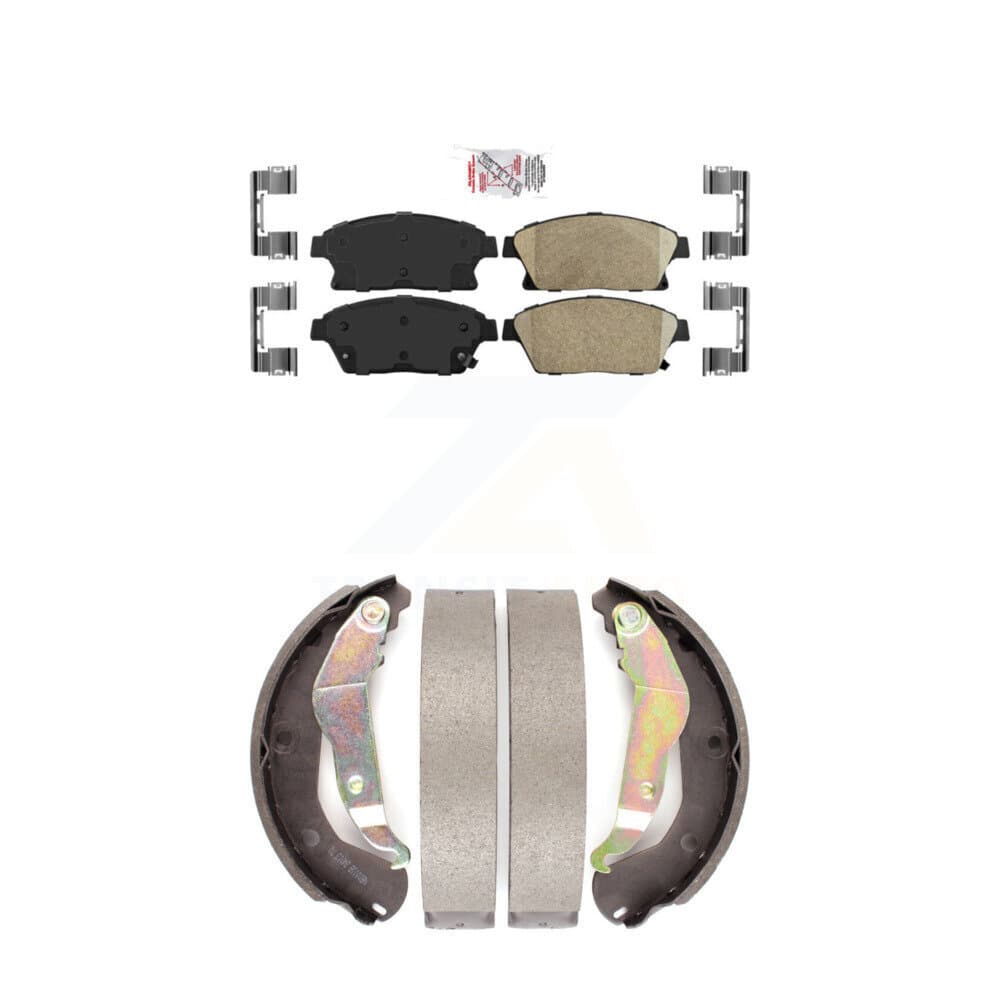 Transit Auto - KNN-100062 - Front and Rear Disc Brake Pad Kits image 1
