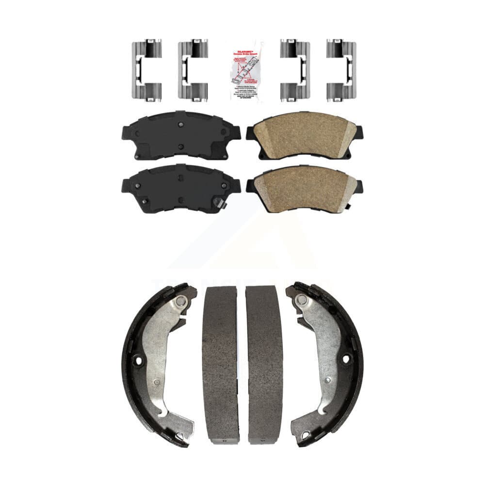 Transit Auto - KNN-100066 - Front and Rear Disc Brake Pad Kits image 1