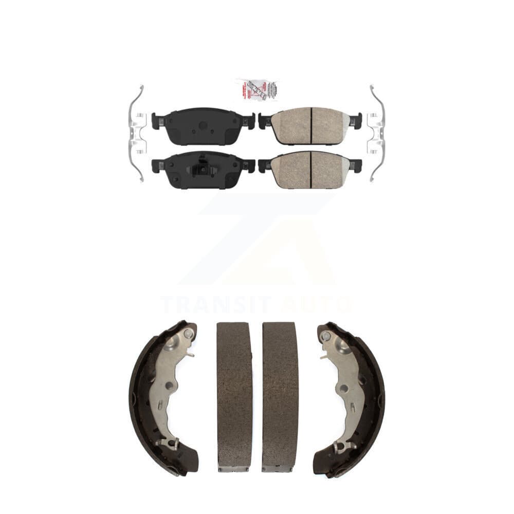 Transit Auto - KNN-100067 - Front and Rear Disc Brake Pad Kits image 1