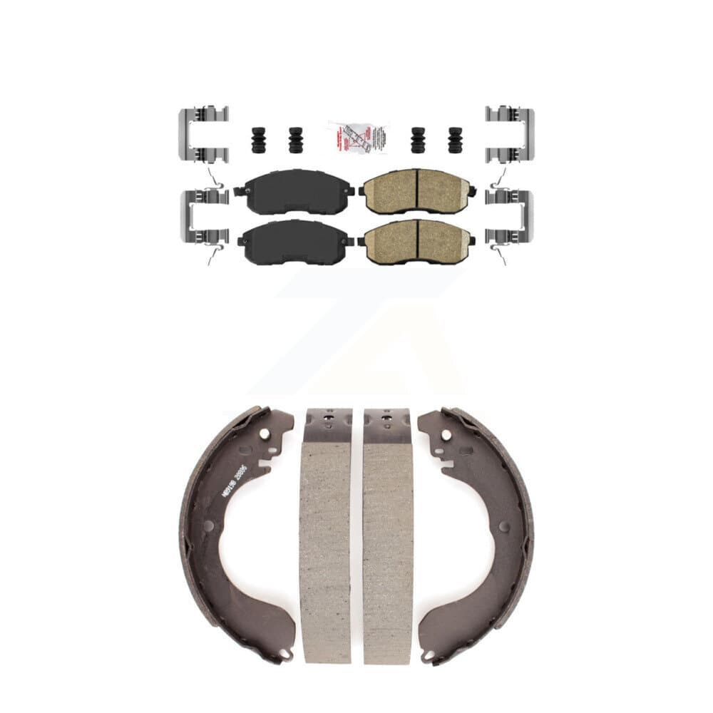 Transit Auto - KNN-100074 - Front and Rear Disc Brake Pad Kits image 1