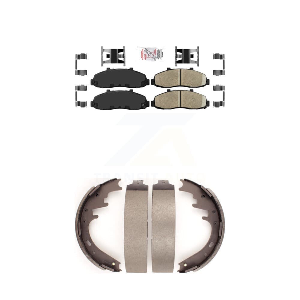 Transit Auto - KNN-100077 - Front and Rear Disc Brake Pad Kits image 1