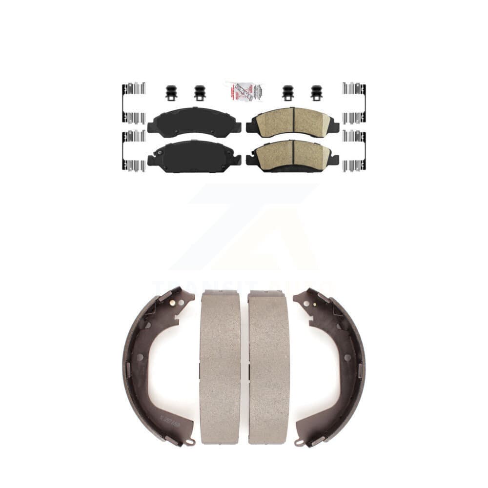 Transit Auto - KNN-100078 - Front and Rear Disc Brake Pad Kits image 1