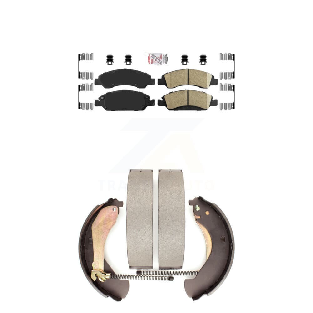 Transit Auto - KNN-100081 - Front and Rear Disc Brake Pad Kits image 1