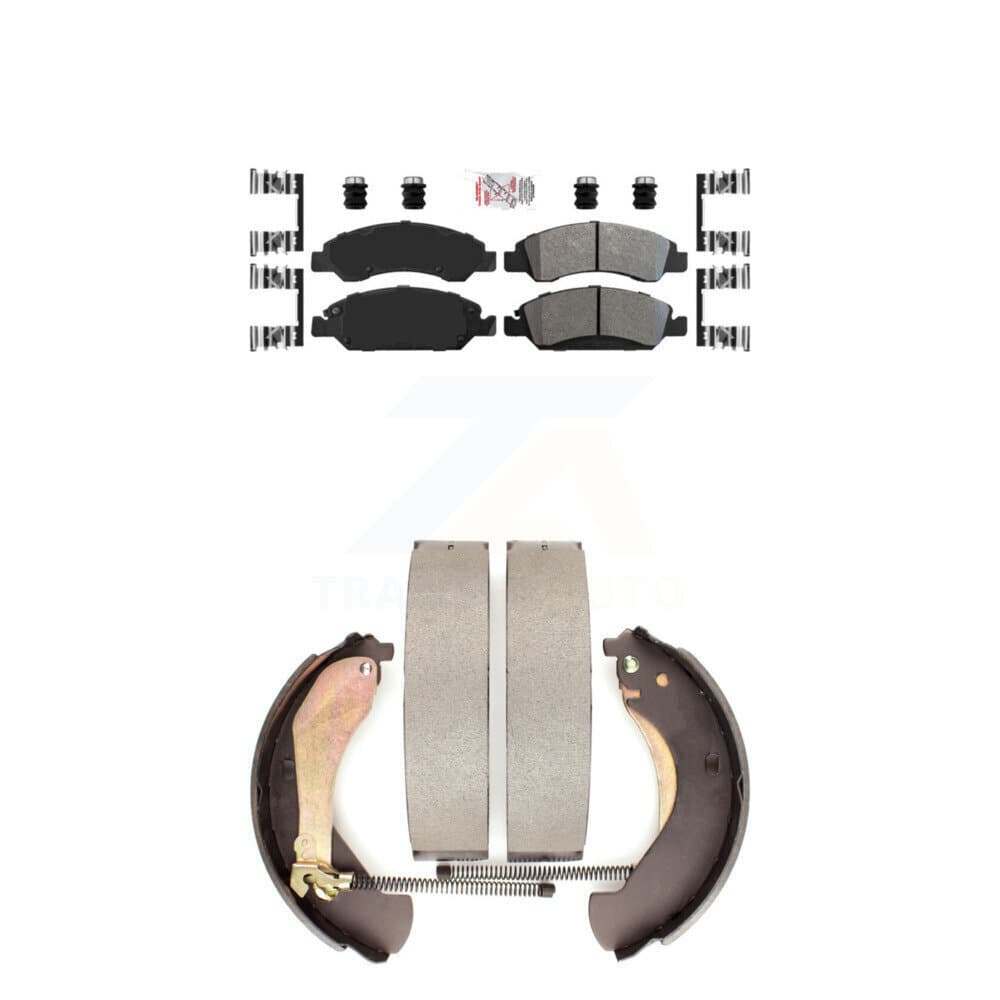 Transit Auto - KNN-100085 - Front and Rear Disc Brake Pad Kits image 1