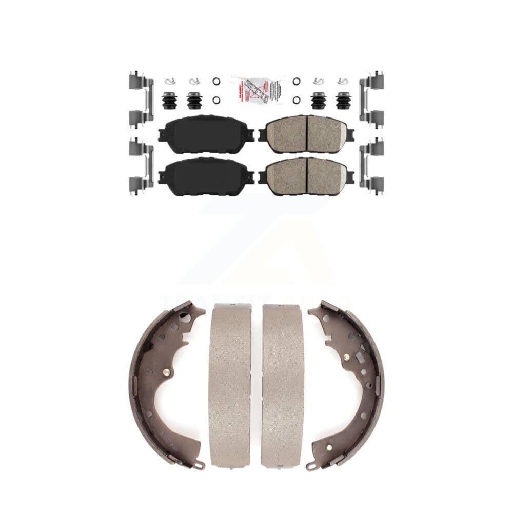 Transit Auto - KNN-100091 - Front and Rear Disc Brake Pad Kits image 1