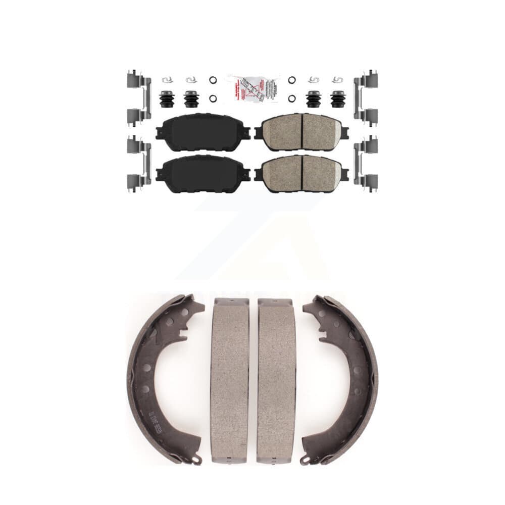 Transit Auto - KNN-100098 - Front and Rear Disc Brake Pad Kits image 1