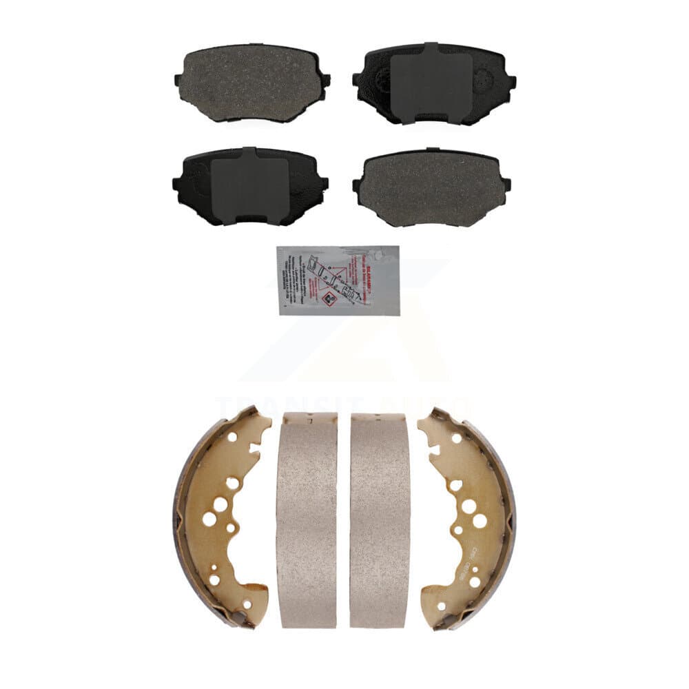 Transit Auto - KNN-100123 - Front and Rear Disc Brake Pad Kits image 1